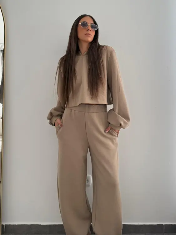 חליפת קפוצון- מוקה