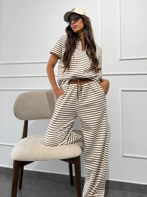 חליפת אמנדה חום