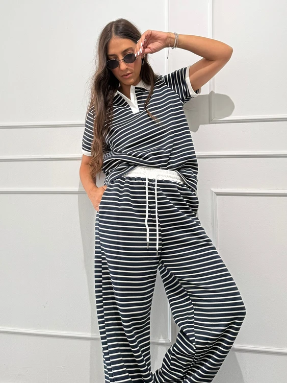 חליפת אמנדה כחול