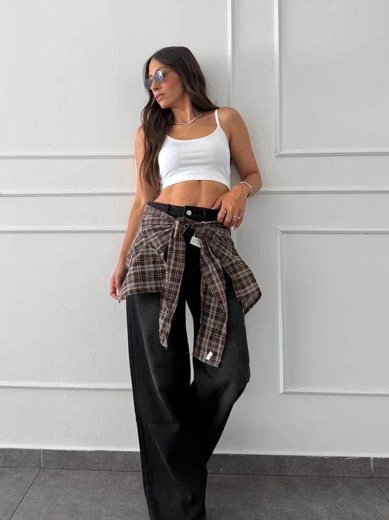 ג'ינס מיאל שחור