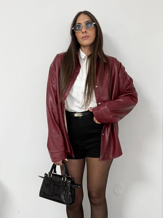 ג'קט דמוי עור