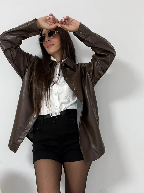 ג'קט דמוי עור