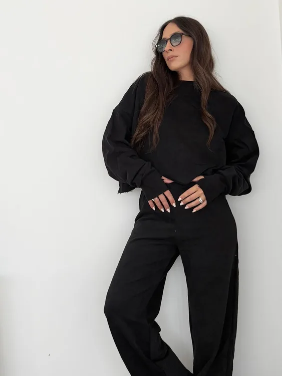 חליפת כפפה- שחור