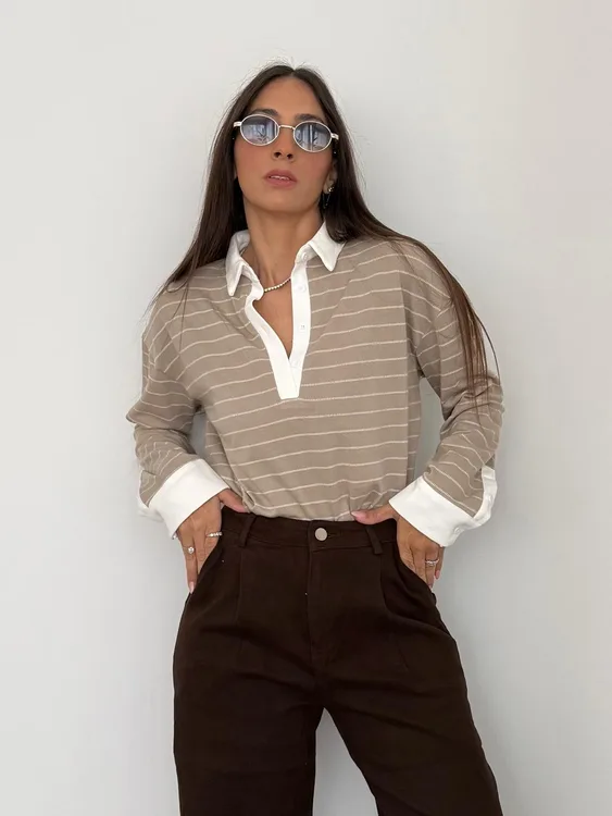 חולצת פס O/S