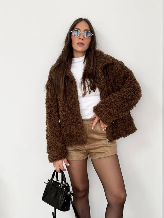 מעיל פרווה כבש