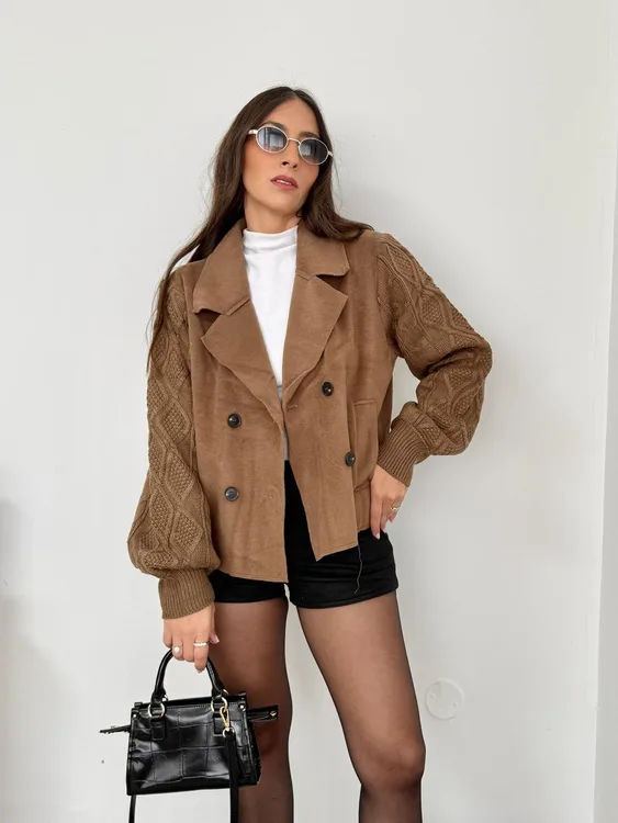 ג'קט זמש צמר