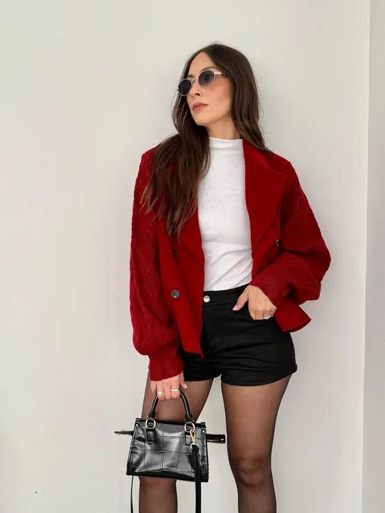 ג'קט זמש צמר