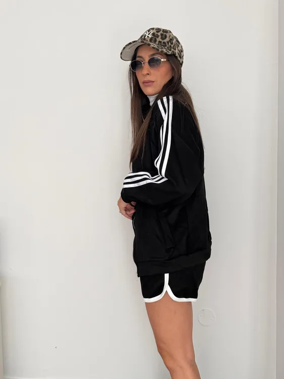 חליפת פרנץ שורט - שחור