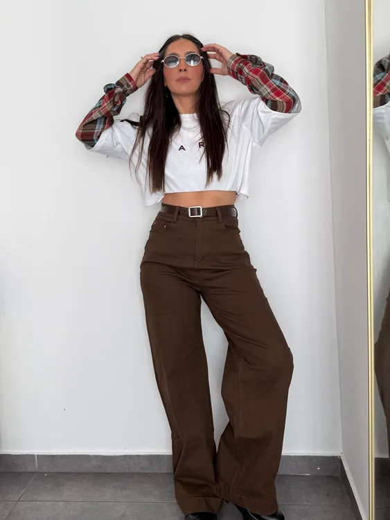 מכנס רויאל- חום