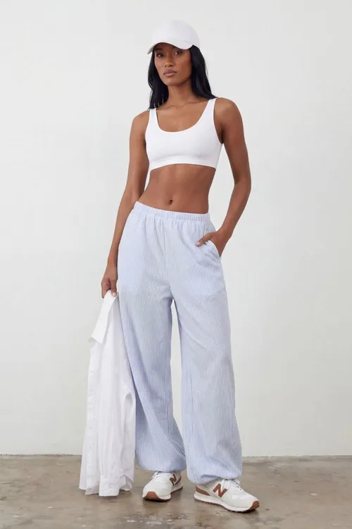 מכנס פשתן בלון