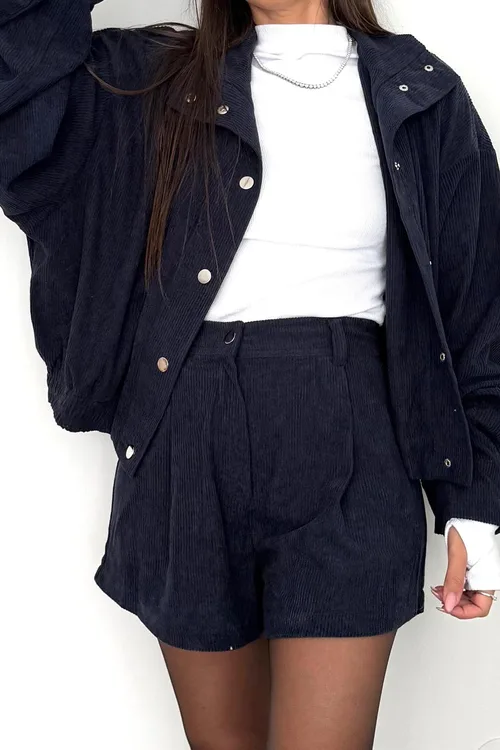 חליפת קורדרוי כחול