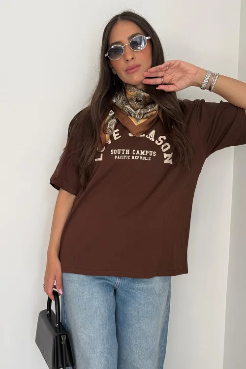 חולצה בשילוב בנדנה