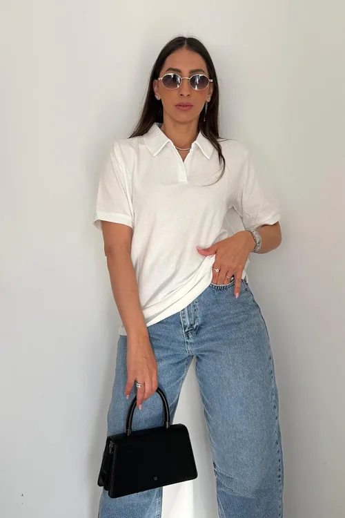 חולצת עדי לבן