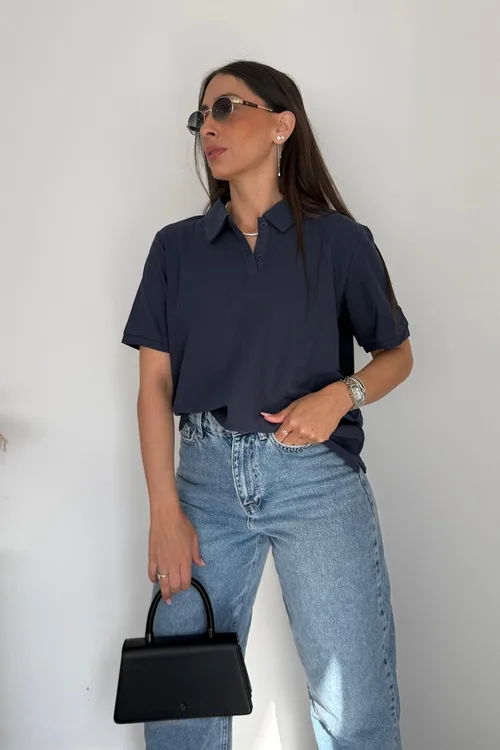 חולצת עדי כחול